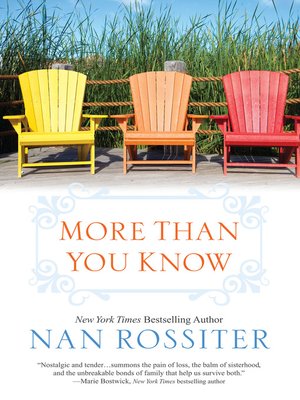 cover image of More Than You Know